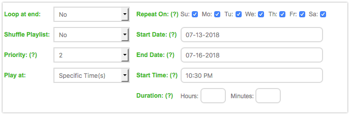 Auto DJ Higher Priority Schedule