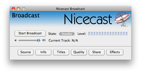 Getting Started with Nicecast — screenshot
