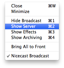 Getting Started with Nicecast — screenshot