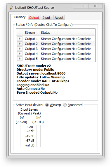 Getting Started with Winamp — screenshot