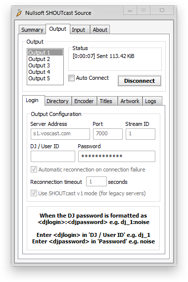 Getting Started with Winamp — screenshot